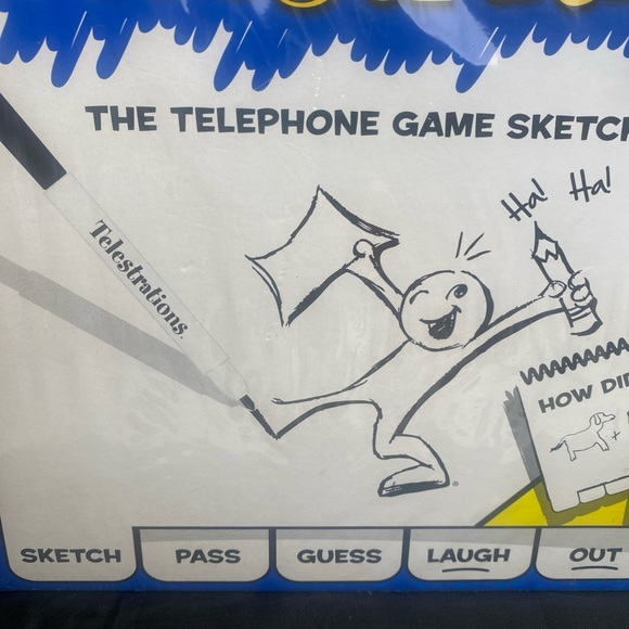 The Original Telestrations 4-8 Player Party Game Brand New Sealed USAopoly - Picture 3 of 10